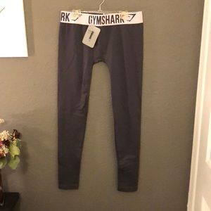 Gymshark Fit Leggings Charcoal/Chalk Pink (MEDIUM)
